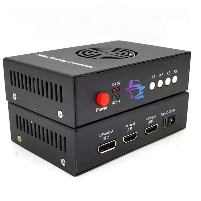 2K144/1K240 DMA 6th Fuser Video Overlay Box HDMI Display Support DMA Video Processor Fusion Unit Computer Components