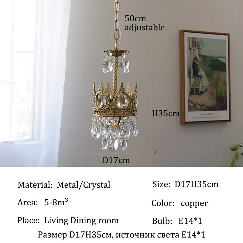 Luxury Crystal Crown Chandelier Home Decor Living Room Lights Led Ceiling Light Fixture Modern Hanging Chandelier Lighting Lamps