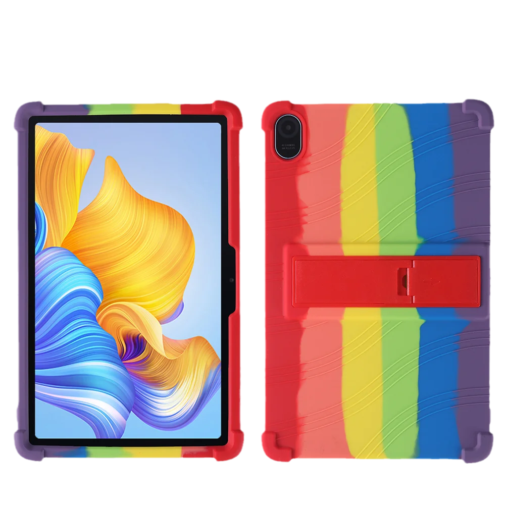 For Honor Pad 8 12inch Tablet Case Coat Shockproof Cover HEY-W09 Honor Pad 8 2022 Soft Silicon Stand Protective Shell