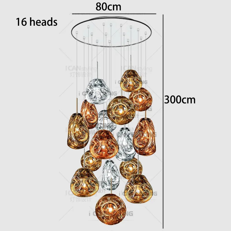 Modern home decor led lights pendant light lamps for living room Chandeliers for dining room hanging light indoor lighting