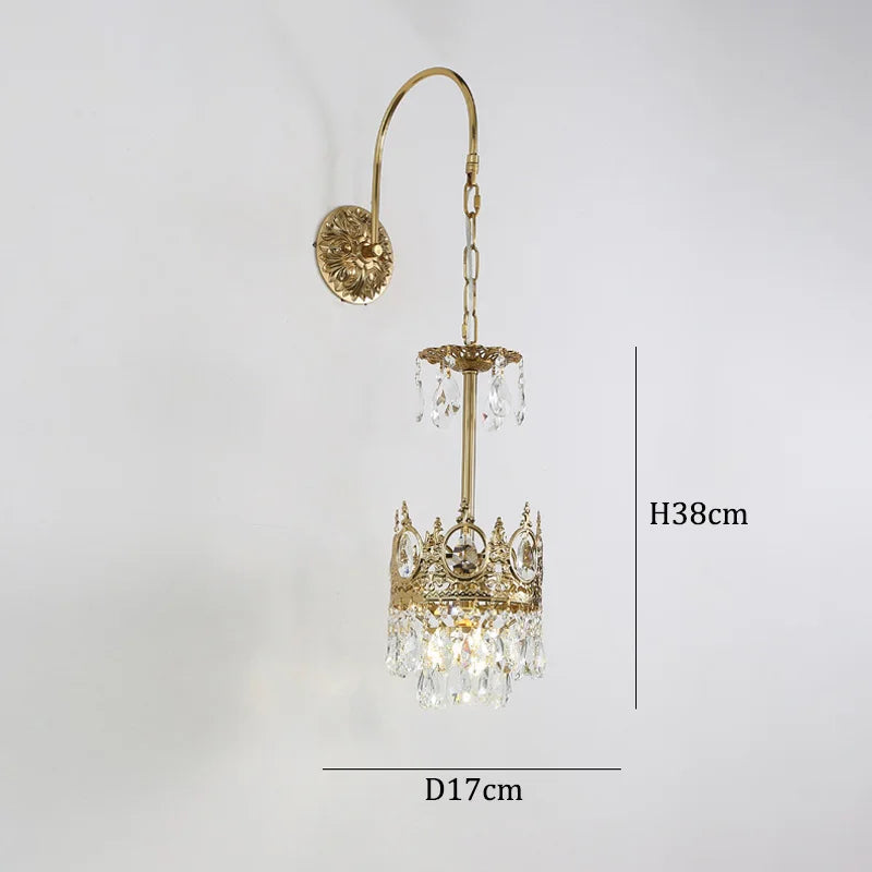 Luxury Crystal Crown Chandelier Home Decor Living Room Lights Led Ceiling Light Fixture Modern Hanging Chandelier Lighting Lamps