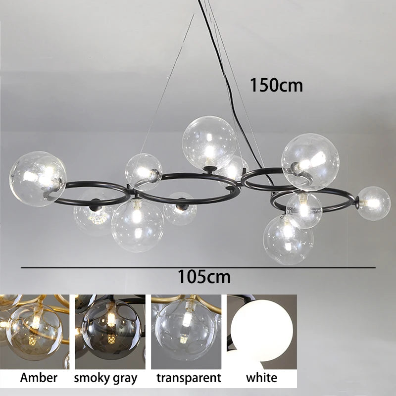 Modern home decor led lights pendant light lamps for living room Chandeliers for dining room hanging light indoor lighting