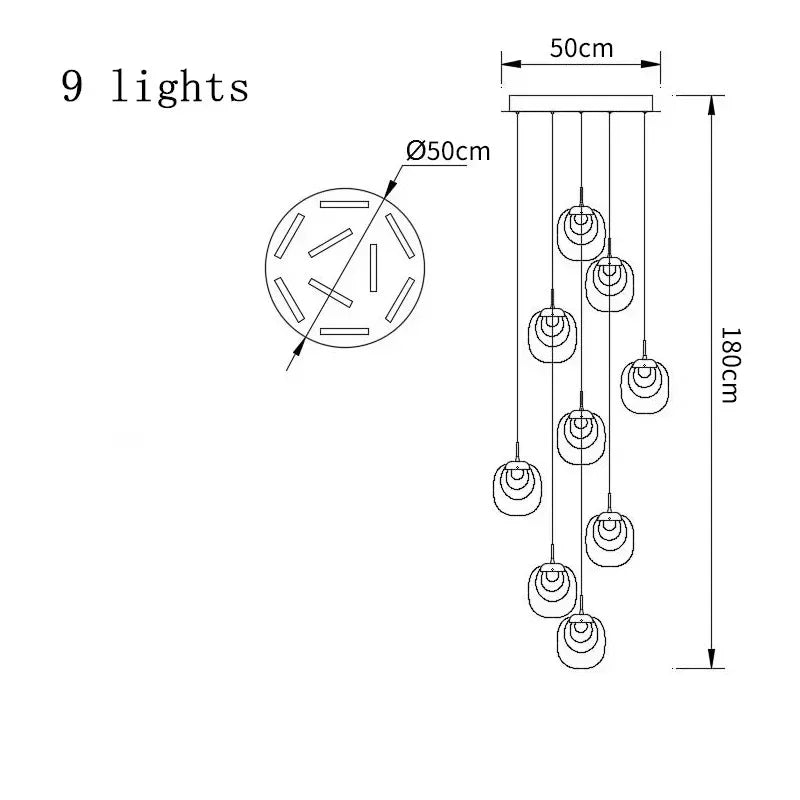 Modern Crystal LED Ceiling Chandelier for Living Room Staircase Long Home Decor Luxury Hallway Gold Silver Hanging Lamp Fixtures