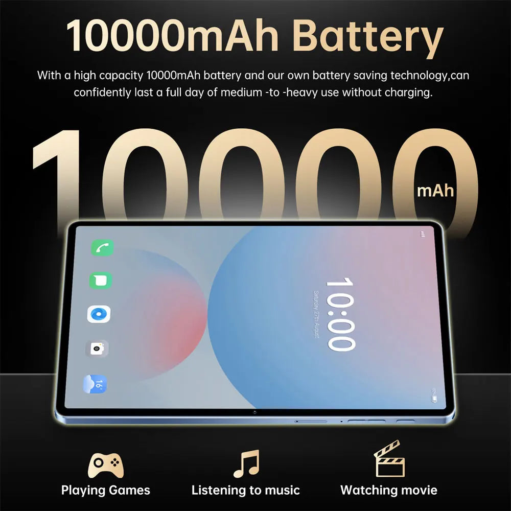 New Pad 25 Pro Tablets 5G Dual SIM WiFi GPS 22GB+2TB Tablet PC Kids Android 15 Children's Global Version High-end Original Tab