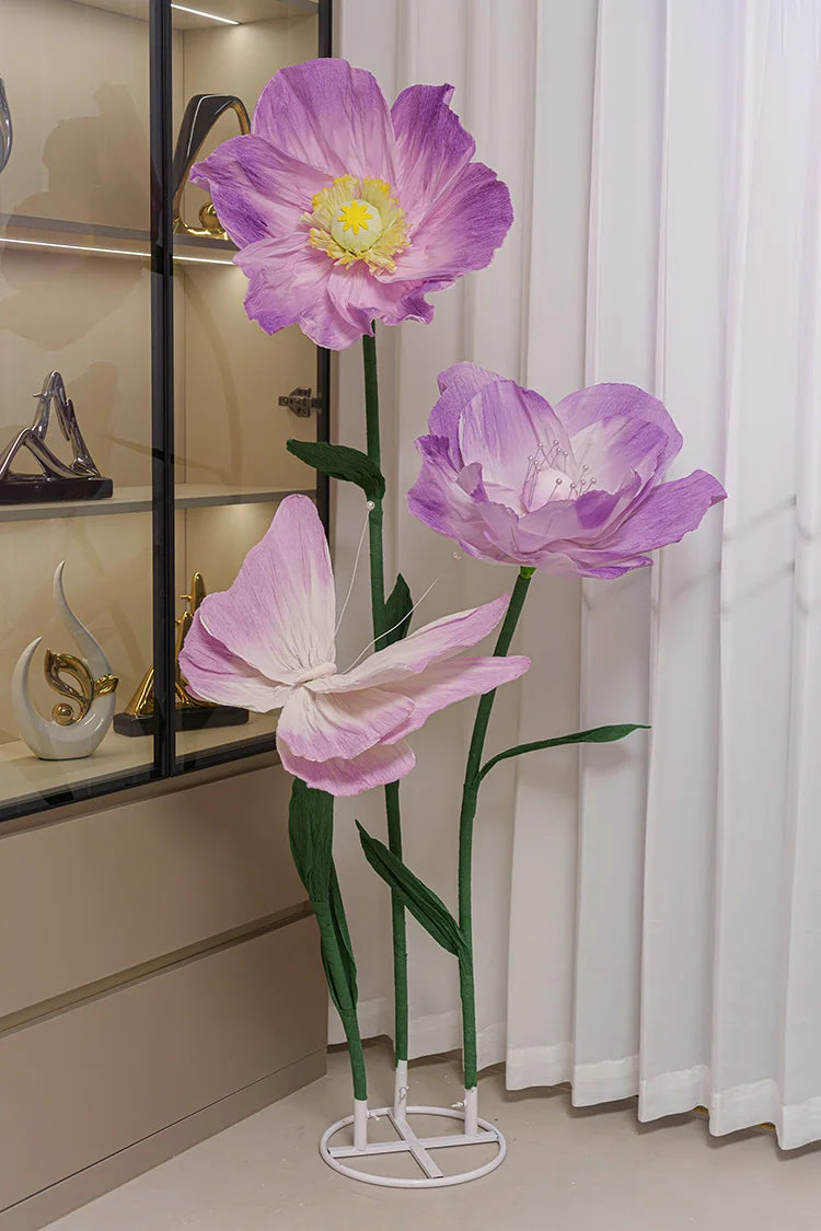 Wedding Decoration Artificial Flowers Butterfly Wedding Road Lead Flower Home Decor Mariage Window Dispaly Garden Decorations