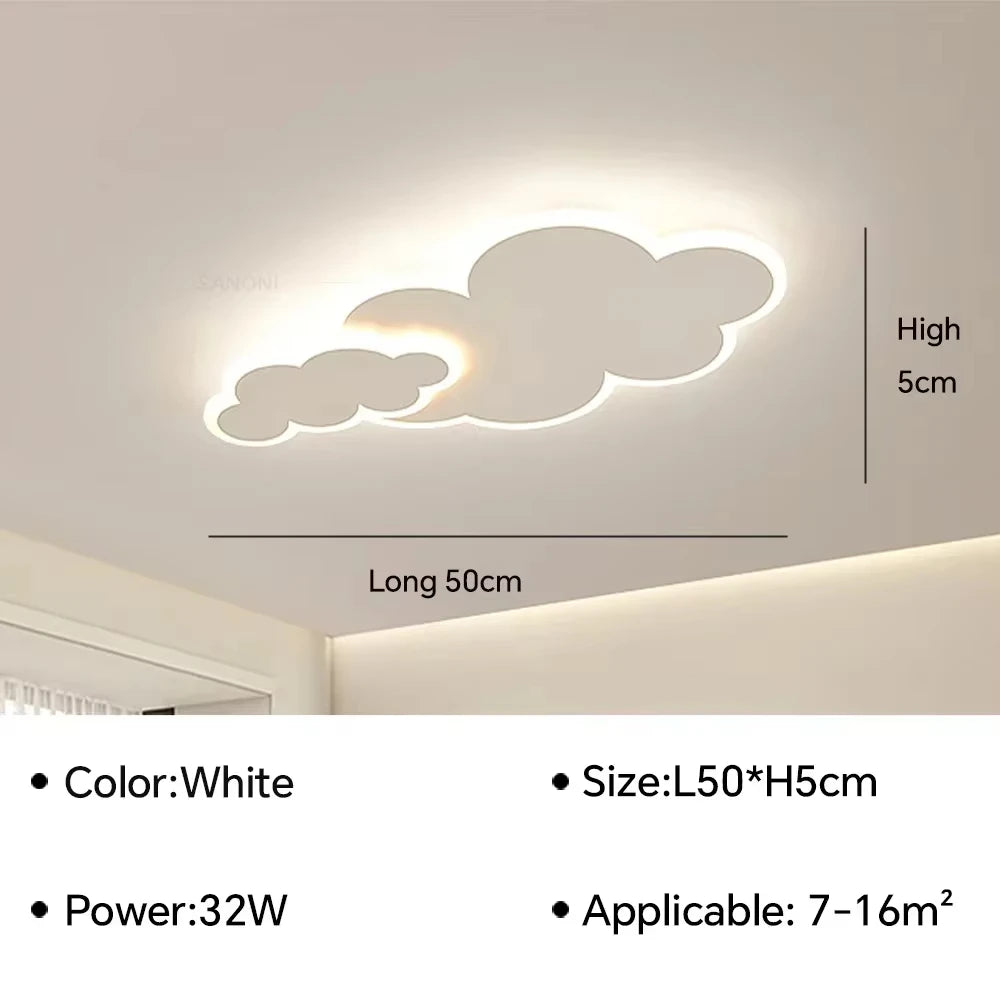Modern LED Ceiling Lamp For Living Dining Bedroom Loft Children's Room Chandelier Kid's Light Indoor Home Decor Lighting Fixture