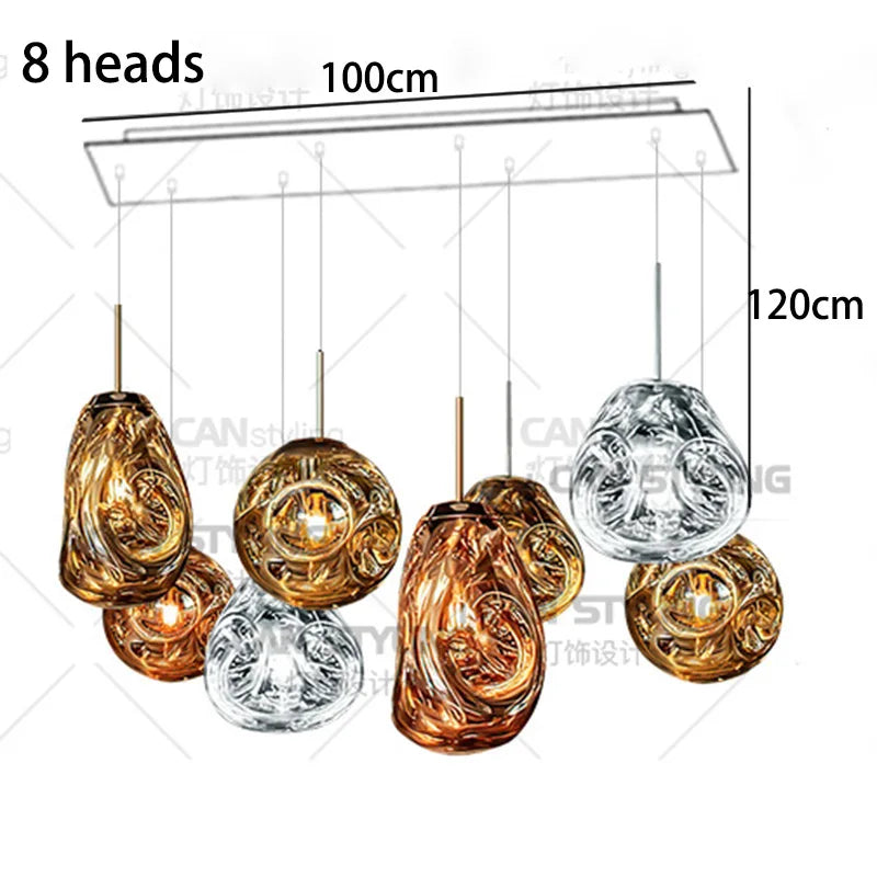 Modern home decor led lights pendant light lamps for living room Chandeliers for dining room hanging light indoor lighting