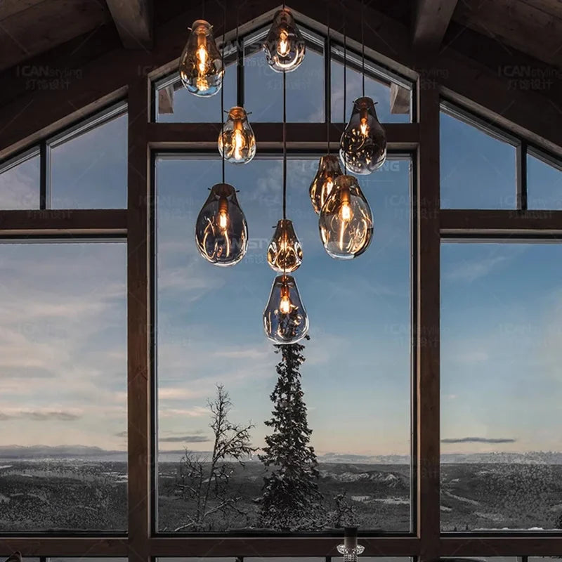 Modern home decor led lights pendant light lamps for living room Chandeliers for dining room hanging light indoor lighting