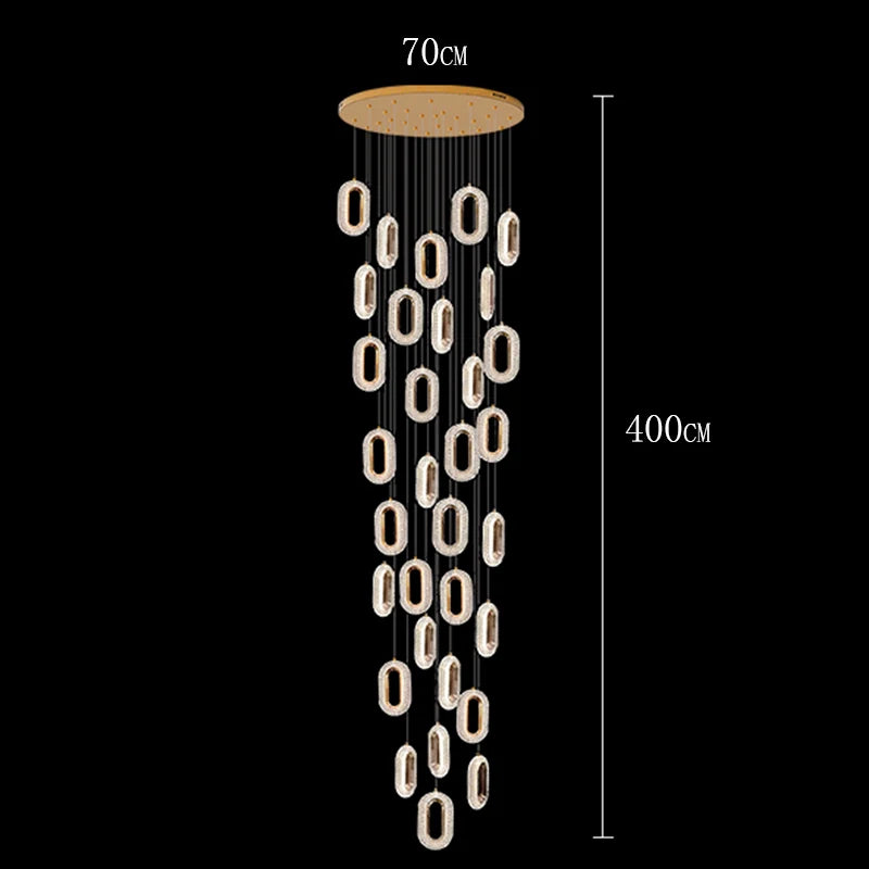 Modern home decor ring led lights pendant light lamps for living room Chandeliers for dining room hanging light indoor lighting