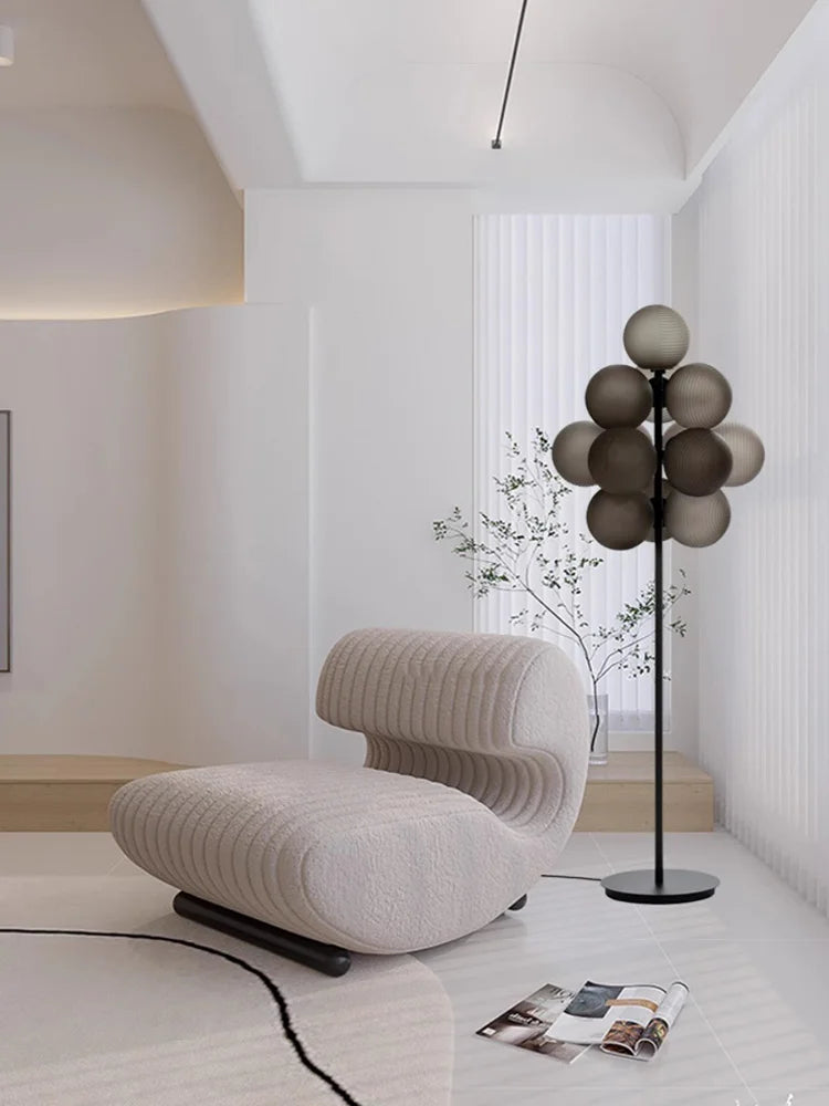 Simple Design Grape Lamp Series Personality Home Decor Elegant Creative Ripple Ball Lights Ceiling Chandelier For Living Room