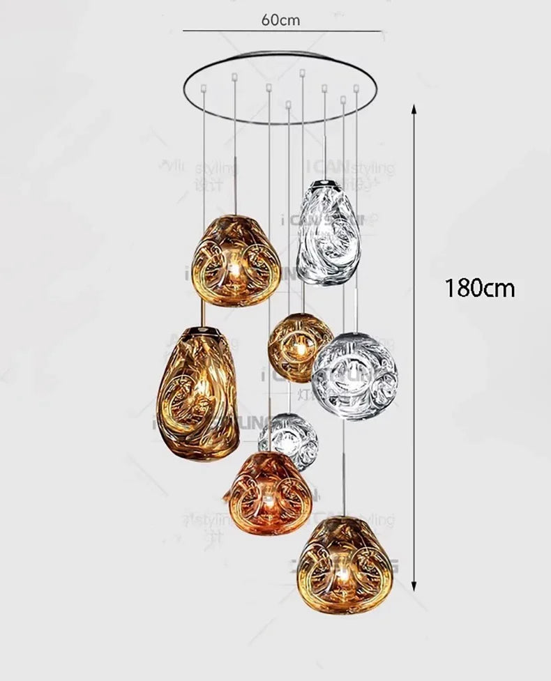 Modern home decor led lights pendant light lamps for living room Chandeliers for dining room hanging light indoor lighting