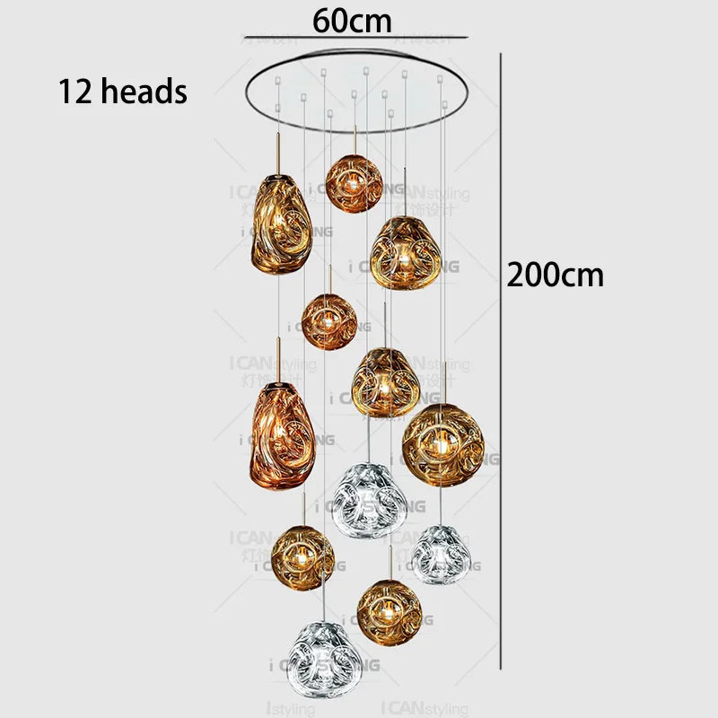 Modern home decor led lights pendant light lamps for living room Chandeliers for dining room hanging light indoor lighting