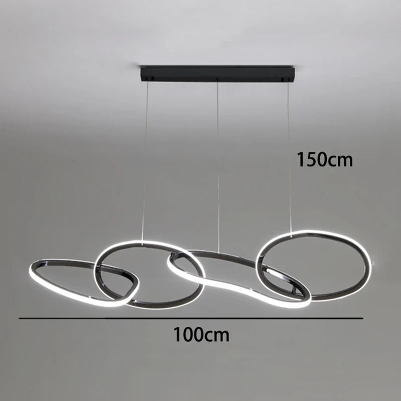 Modern home decor led lights pendant light lamps for living room Chandeliers for dining room hanging light indoor lighting