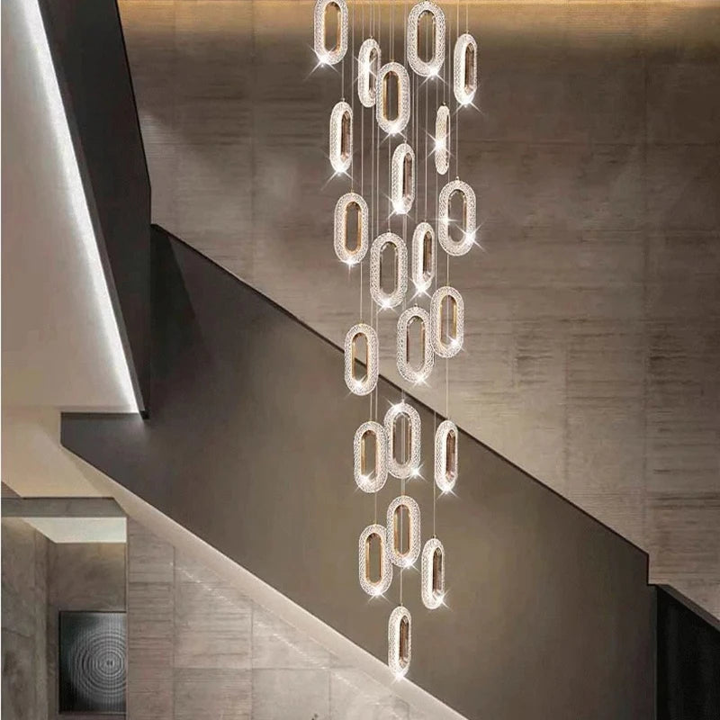 Modern home decor ring led lights pendant light lamps for living room Chandeliers for dining room hanging light indoor lighting