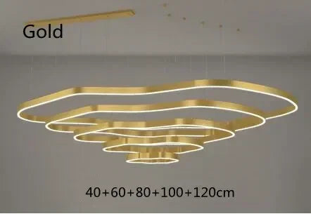 Nordic Simple Led Pendant Lights for Living Dining Room Coffee Tables Hotel Bedroom Chandeliers Home Decor Hanging Light Fixture