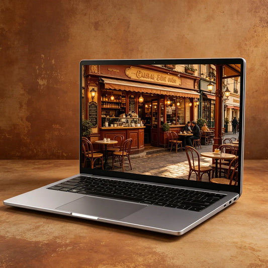 Trendy 15.6 Inch Intel N95 Portable Laptop Windows 11 Notebook 32GB DDR4 2TB SSD Backlit Fingerprint Gaming Office PC