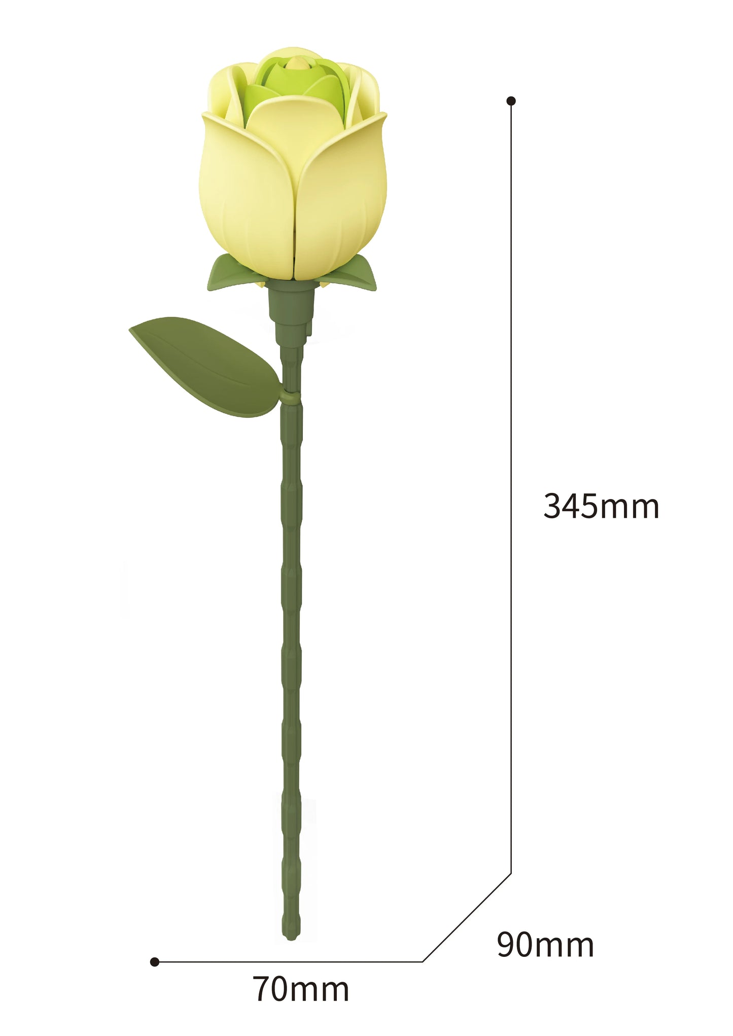 Rolife 3D Puzzle Flowers Wooden Model Kits Home Decor Accessories Living Room Gifts  on Valentine's Day Flower for Women