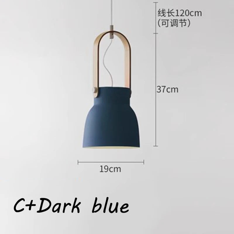 Modern Iron Macaron Pendant Lights Nordic loft Restaurant Bar Pendant Lamp Home Decor Kitchen Fixtures Hanging Lights Luminaires