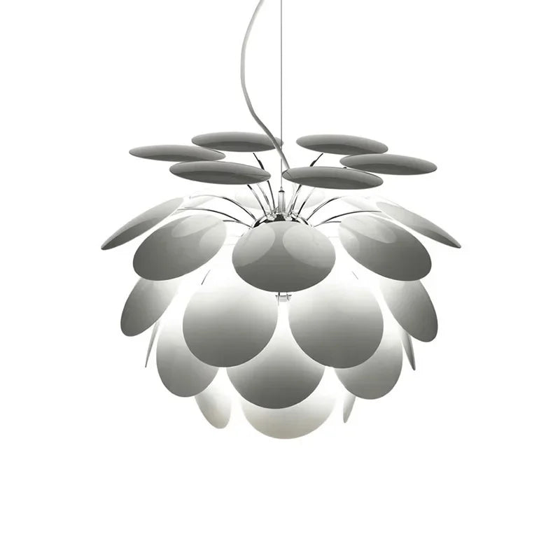 LED Ceiling Chandelier Lamp Spanish Design Metal Restaurant Design Pine Cone Hanging Pendant Light Home Decor Item Rooms Bedroom