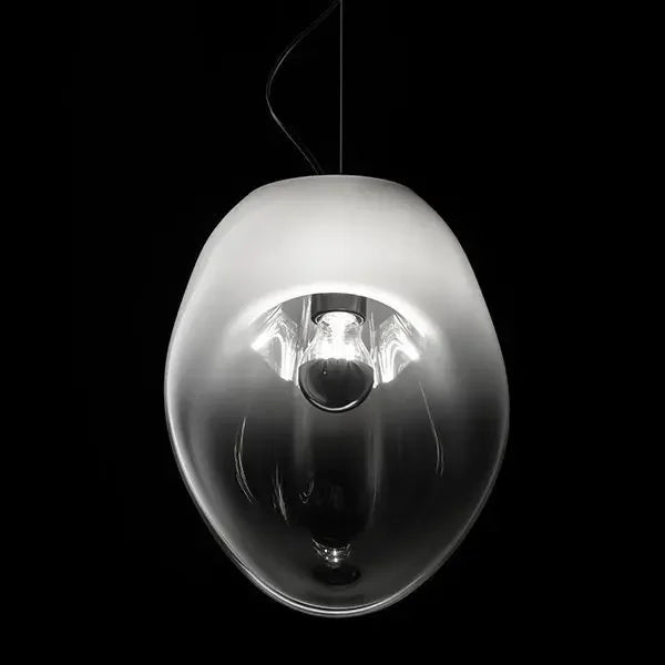 Modern Led Pendant Light Home Decor Dining Room Pendant Lamp Simple Nordic Creative Personality New Smoke Glass Chandelier E27